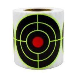 200 Pi&egrave;ces Auto-Adh&eacute;sive - Tir - Cible Autocollant 7.6 cm - JAUNE