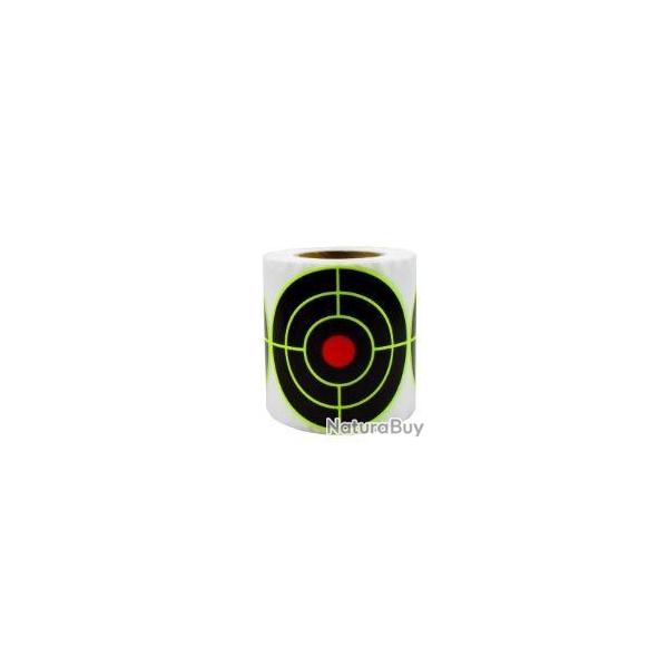 200 Pi�ces Auto-Adh�sive - Tir - Cible Autocollant 7.6 cm - JAUNE