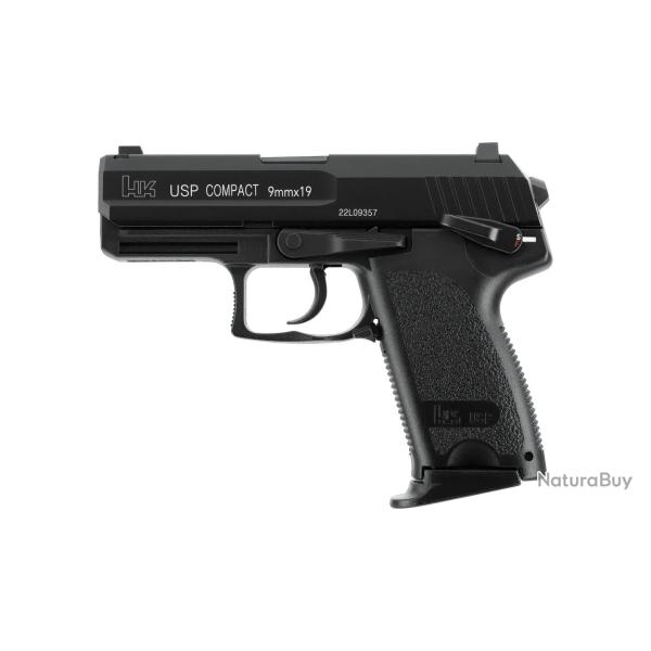 Pistolet Heckler & Koch USP Compact Billes 6mm Gaz 1,0 J