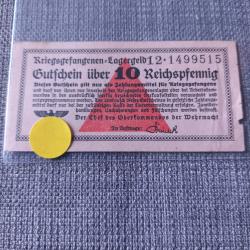 WW2 monnaie de camp pour prisonnier de guerre