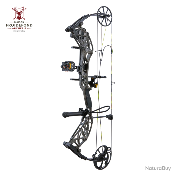 Arc � poulie Adapt 2 Package - Bear Archery - 60# (24.0"-31.0") / Throwback Green Handle/Camo Limbs