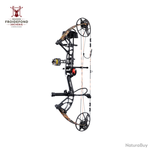 Arc � poulie Cruzer G4 Package - Bear Archery - 10#-70# (14"-30") / Black Handle/Black Limbs