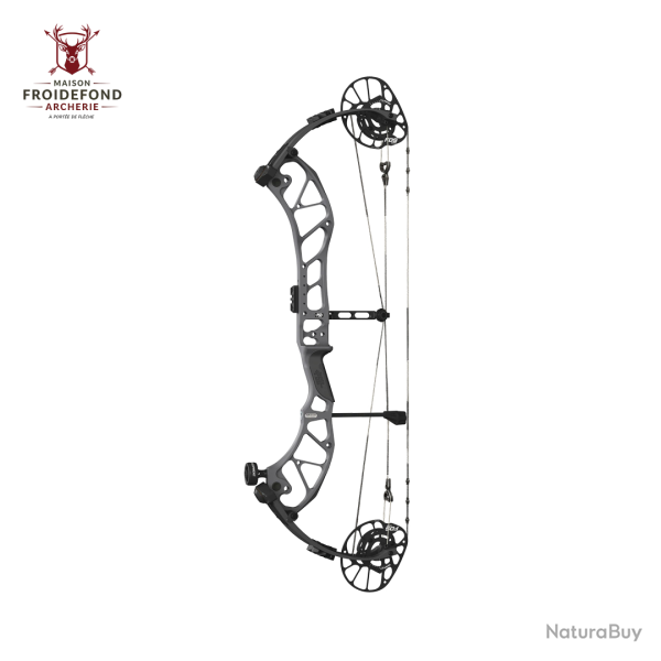 Arc � poulie Decree FDS - PSE - 50# (25.0"-30.5") / Droitier / Black Handle