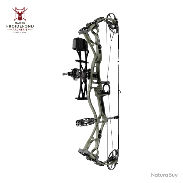 Arc � poulie Dragon 10 Medium Cam Package - Sanlida - 40-50 lbs / Noir