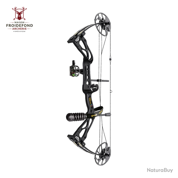 Arc � poulie Dragon X8 Package - Sanlida - 10-60 lbs / Noir
