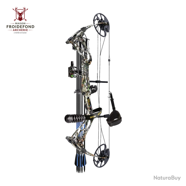 Arc � poulie Dragon X8 Pro Package - Sanlida - 10-70 lbs / Noir