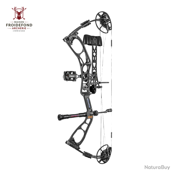 Arc � poulie Ember Kit Package - Elite Archery - Black