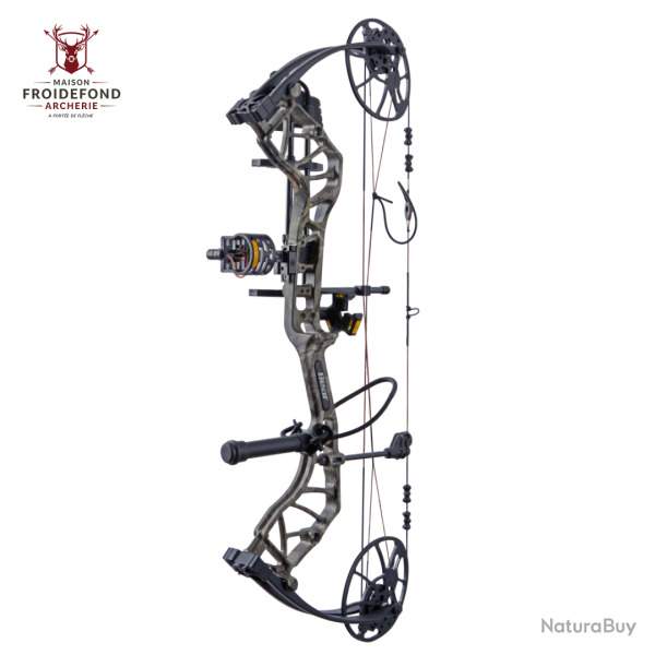 Arc � poulie Legit MAXX Package - Bear Archery - 70# (14.0"-30.0") / Emerge 2.0 Handle/Black Limbs