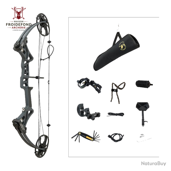Arc � poulie M1 Package - Topoint - Beginner Black