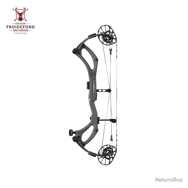 Arc � poulie Mach 30 FDS - PSE - 50# (24.5"-30.0") / Droitier / Black Handle