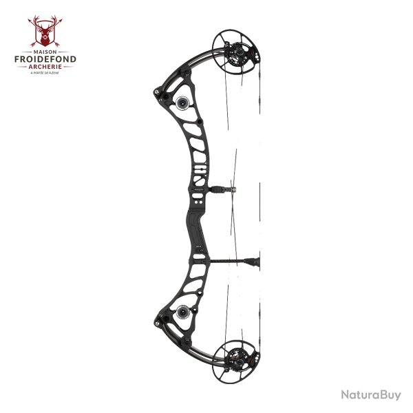 Arc � poulie Virtue LD Cam - Bowtech - 50-60 lbs (26.5"-32") / Gaucher / TAC BLACK