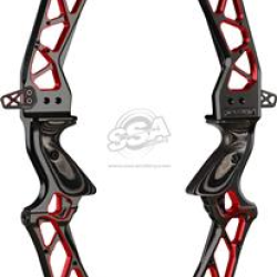 Poign&eacute;e CNC X Dual Color 25" - Topoint - Noir/Rouge / Droitier