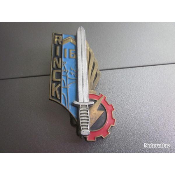 insigne 16eme promotion de l'ENTSSOA  / beraudy ambert
