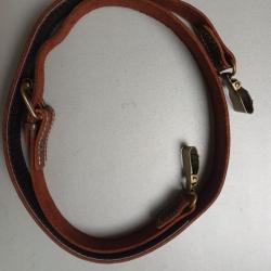 Bretelle de fusil en cuir