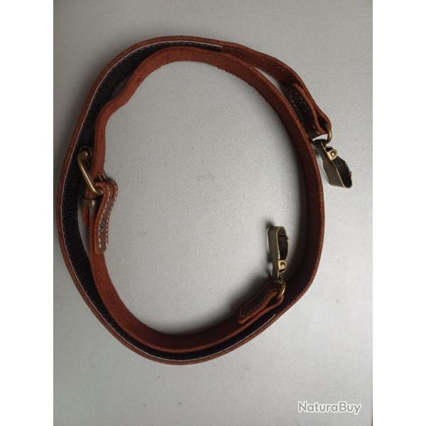 Bretelle de fusil en cuir