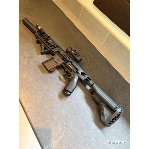 UMAREX HDR 50 CCK CARABINE. CAT D. 16JOULES.Nombreux accessoires. Excellent �tat.