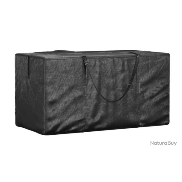 Sac rangement sapin No�l poly�thyl�ne noir 150x75x75 cm r�sistant eau UV