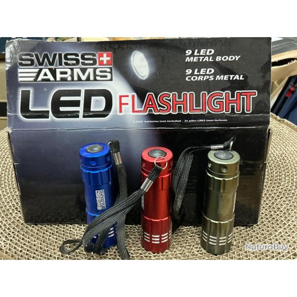 Lampe led Swiss arms lot de 24