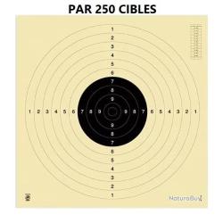 250 Cibles C50 centre Noir