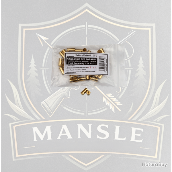 Sellier & Bellot Douilles 7,65mm x50