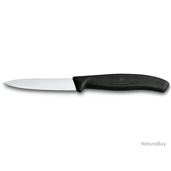 Victorinox Swiss Classic 6.7603 - Couteau d'office lisse 8 cm - manche noir