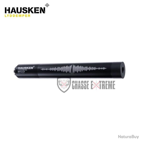 Silencieux HAUSKEN Impuls 28 1/2x28" Unef Cal 9 mm