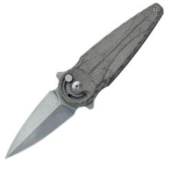 Couteau pliant Fox Saturn Micarta vert