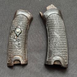 Paire de plaquettes pour revolver 1892