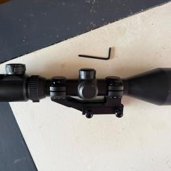 Lunette de vis&eacute;e sutter  3-12x56 avec colliers