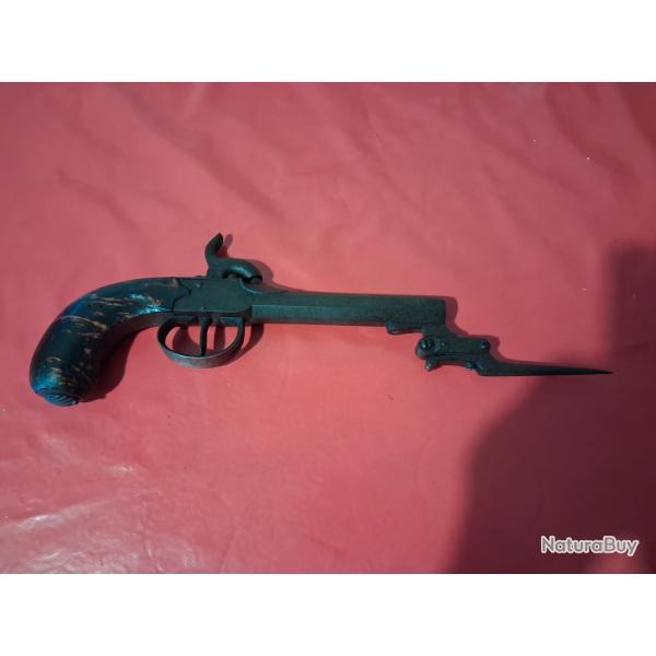 PISTOLET DE COFFRE A BAYONETTE  RETRACTABLE