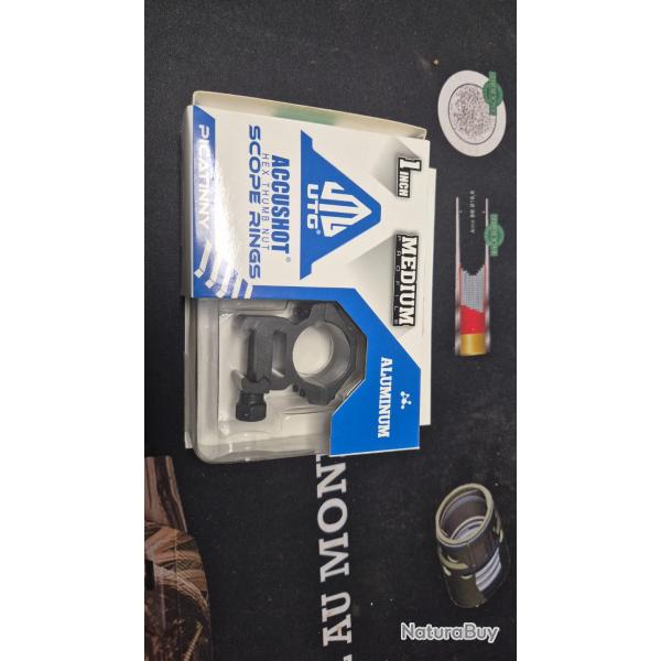 COLLIER UTG 25.4 MM RAIL 21 MM MEDIUM