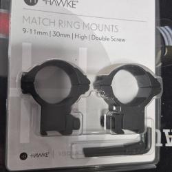 COLLIER HAWKE 30 MM RAIL 11 MM HAUT