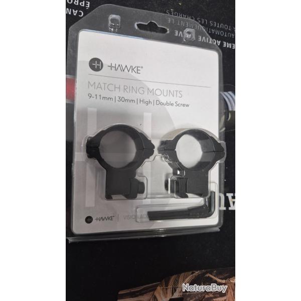 COLLIER HAWKE 30 MM RAIL 11 MM HAUT