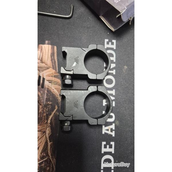 COLLIER VECTOR OPTICS 30MM WEAVER HAUT BH19