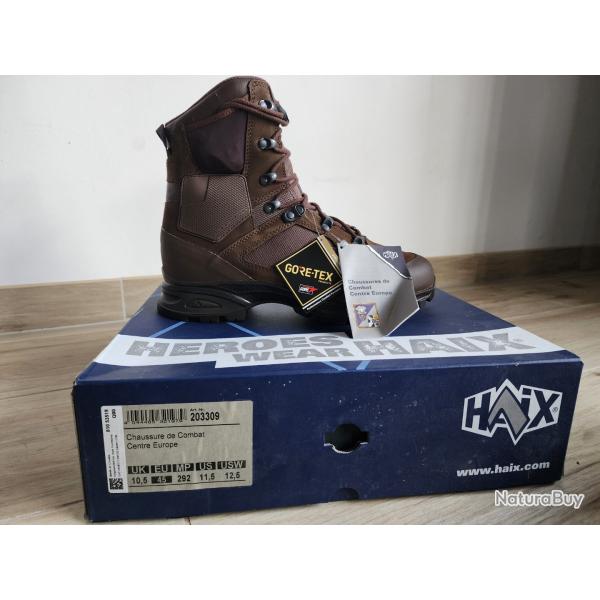 Chaussures tactiques Gore-tex HAIX taille 45