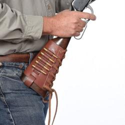 Cartouchi&egrave;re de crosse TRIPLE K Calibre 45/70 pour carabine &agrave; levier de sous garde ou Sharps
