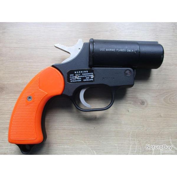 RARE Pistolet lance fus�e Olin Winchester