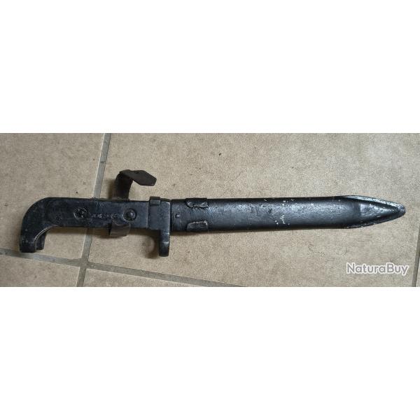 Baionnette AK47 DDR RDA Allemagne de l'est originale
