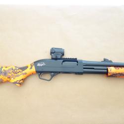POMPE WINCHESTER SXP TRACKER BLAZE CAL 12X76 CANON RAYE 61CM + POINT ROUGE HOLOSUN ARO
