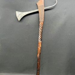 SUPERBE HACHE AFRICAINE ETHNIE LUGURU, CIRCA 1930, TANZANIE
