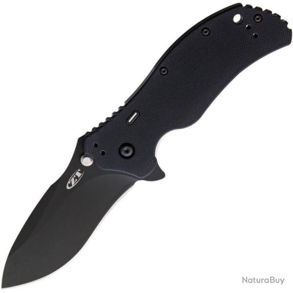 Couteau Zero Tolerance 0350 Tritium Lame Acier CPM-S30V Manche G10 Noir Linerlock ZT0350TR