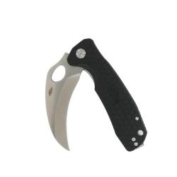 Couteau Honey Badger Knives Claw Smooth Small Lame Acier 8Cr13MoV Manche FRN Noir Liner Lock HB1141