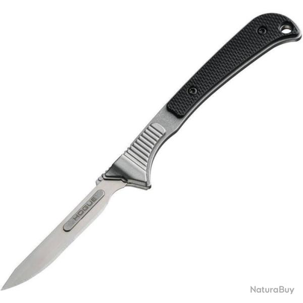 Couteau Fixe Hogue Expel Lame Acier 440C Manche G10 Noir Made In USA HO35876