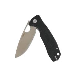 Couteau Honey Badger Knives Drop Point Small Lame Acier 8Cr13MoV Manche FRN Noir Liner Lock HB1021