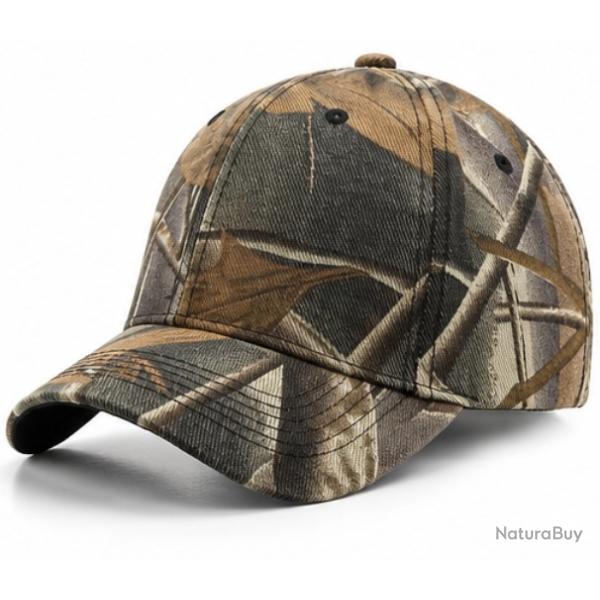 Casquette de Chasse Camouflage For�t - R�glable - Pigeon Canard Sanglier