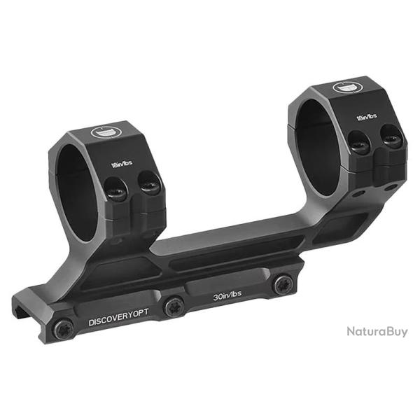 Montage de lunette monobloc 30mm 1.5" 20 MOA Discovery Optics