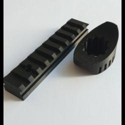 Rail picatinny + bouton punch pour HDS68