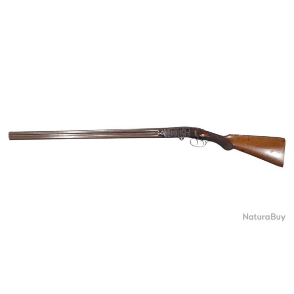LE PRODIGIEUX FUSIL CHASSE SUPERPOSE A SYSTEME BRUN LATRIGE - FRANCE XIX�