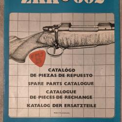 Notice pour carabine CZ / BRNO ZKK 602