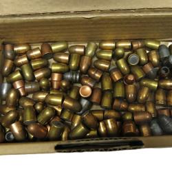 Lot de 107 ogives calibre 45 ACP